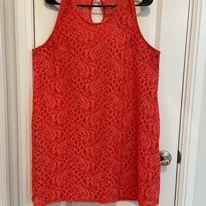 Maurices Salmon/orange dress with pockets!!!